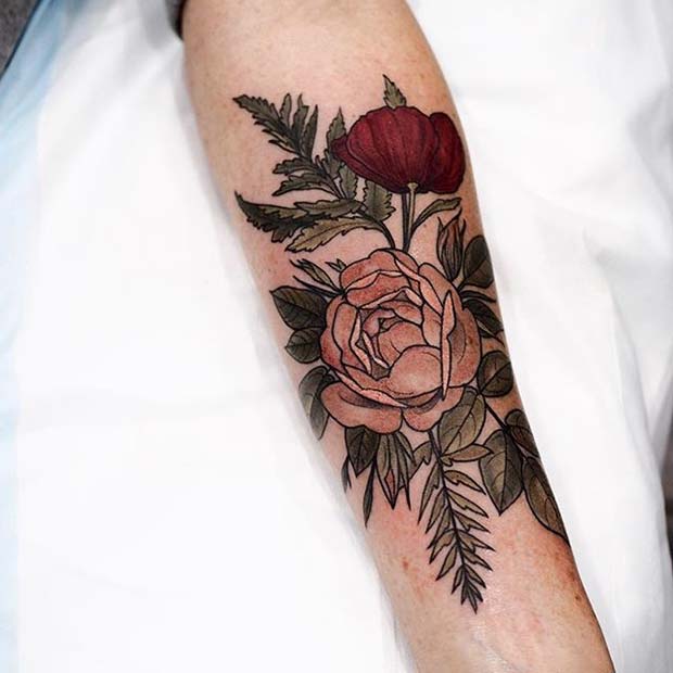 flower tattoo styles