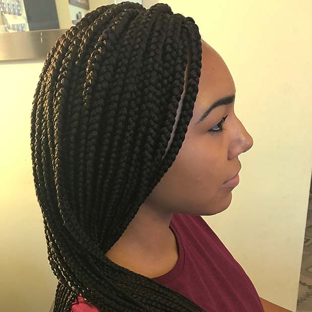 Medium Box Braids for Summer Protective Styles for Black Women