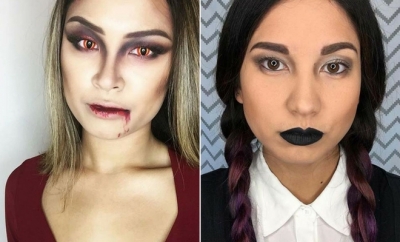 23 Creative And Easy Halloween Makeup Ideas - Page 2 Of 2 - Stayglam