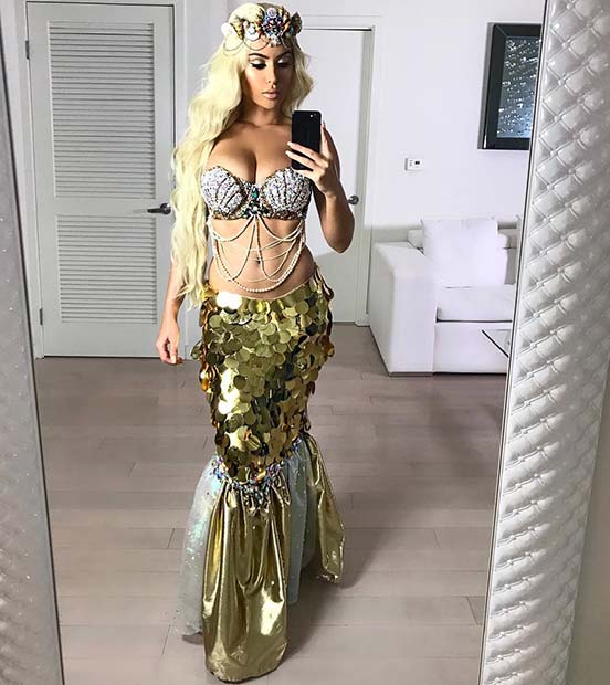 Magical Mermaid for Halloween Costume Ideas for Women 