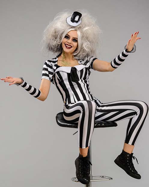 Beetlejuice Beetlejuice Beetlejuice for Halloween Costume Ideas for Teens