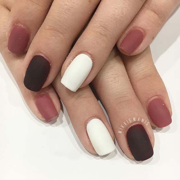 23 Must Have Matte Nail Designs for Fall StayGlam