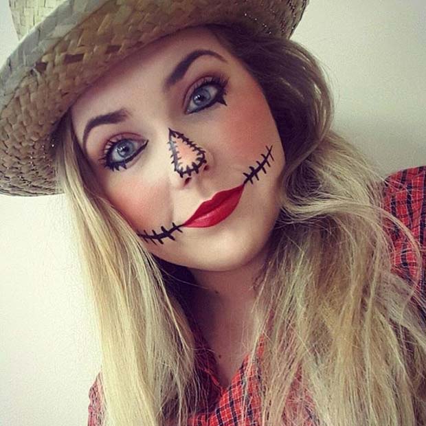 23 Creative and Easy Halloween Makeup Ideas - StayGlam