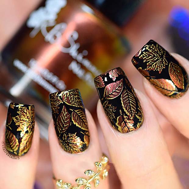 41 Trendy Fall Nail Design Ideas for 2019 - StayGlam