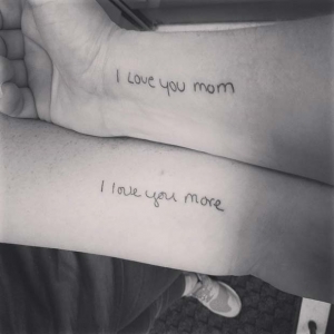 23 Popular Mother Daughter Tattoos - StayGlam - StayGlam