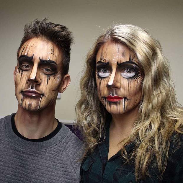 Scary Halloween Costume Ideas for Couples - StayGlam