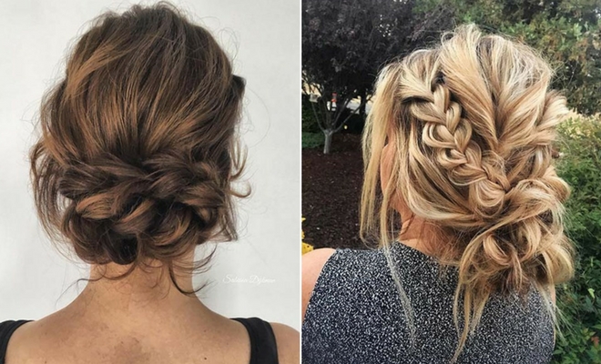 Pictures Of Updos With Braids
