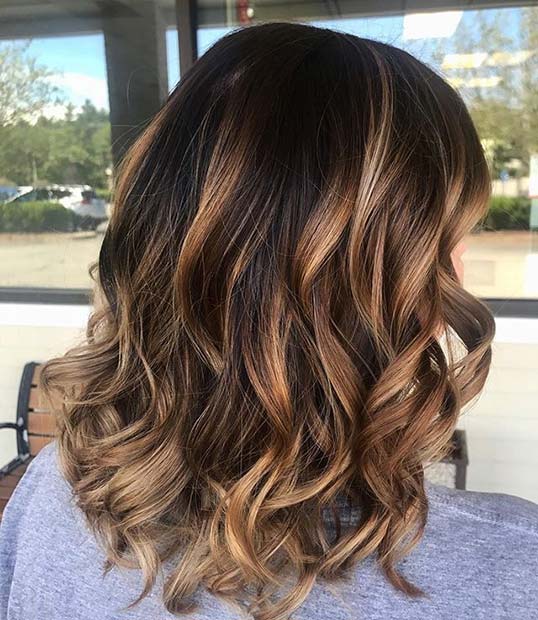 Balayage Lob for Lob Hairstyles for Fall and Winter