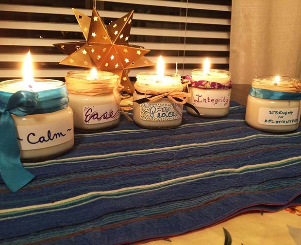 Candle Gift for DIY Christmas Gift Ideas