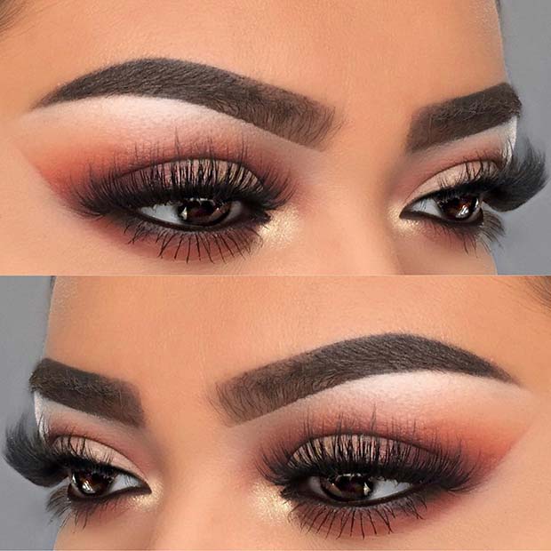 Brown Smokey Eye Makeup for Makeup Ideas for Thanksgiving Dinner