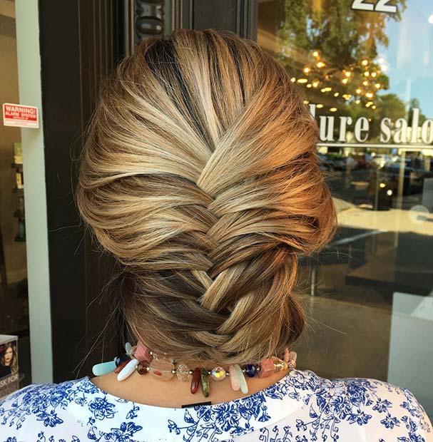 Fishtail Braid Updo for Beautiful Braided Updos