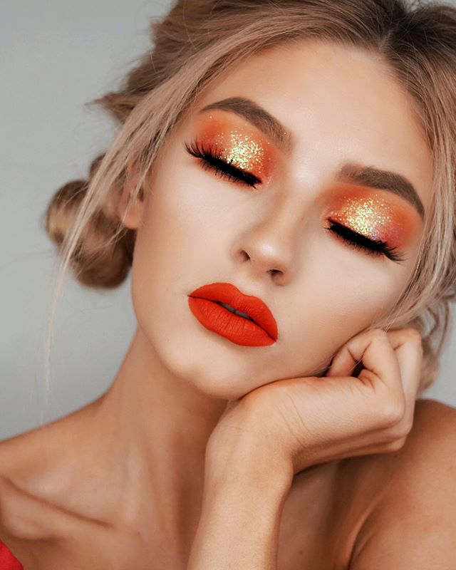 Orange Thanksgiving Makeup for Makeup Ideas for Thanksgiving Dinner