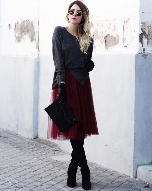 Gothic Glamour for Cute Outfits to Copy This Winter