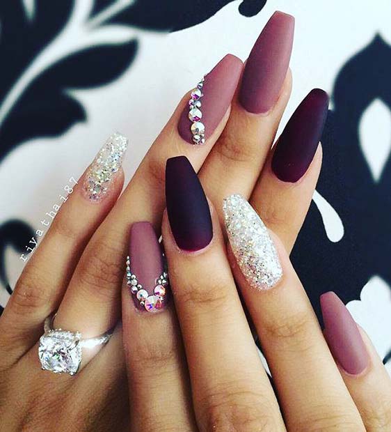 43 Nail Design Ideas Perfect for Winter 2019 | StayGlam