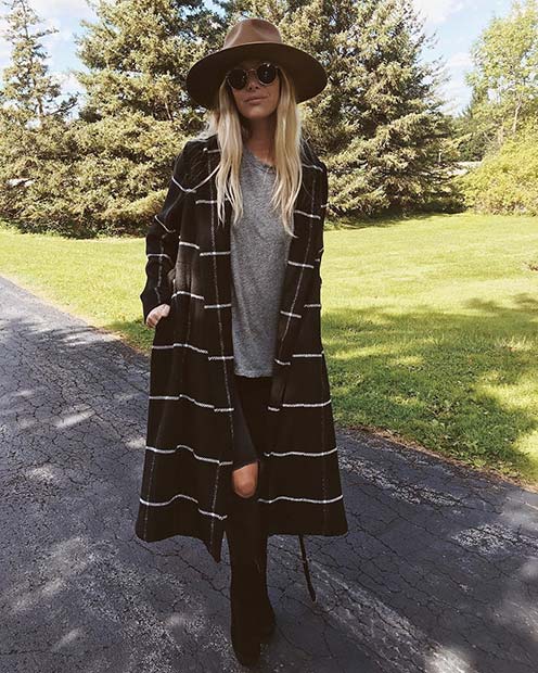 Trendy Long Coat for Cute Outfits to Copy This Winter