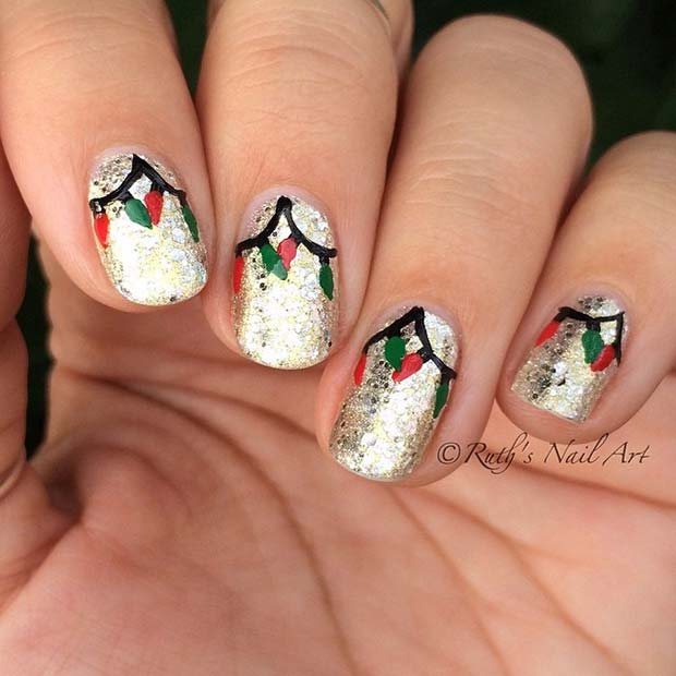 29 Festive Christmas Nail Art Ideas - Page 2 of 2 - StayGlam