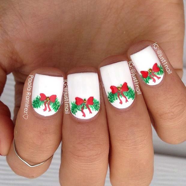 29 Festive Christmas Nail Art Ideas - StayGlam