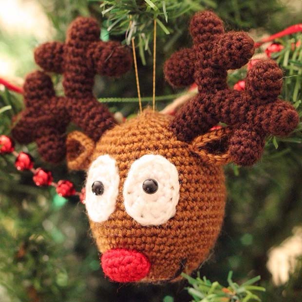 Cute Rudolph Decoration