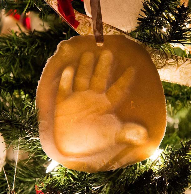Hand Print Ornament