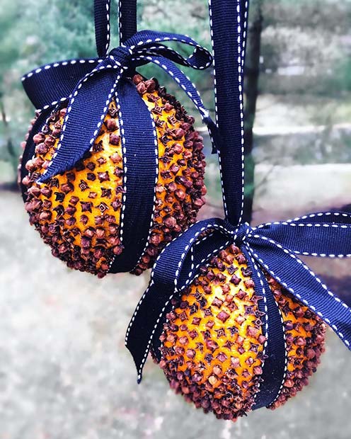 Orange Tree Decorations