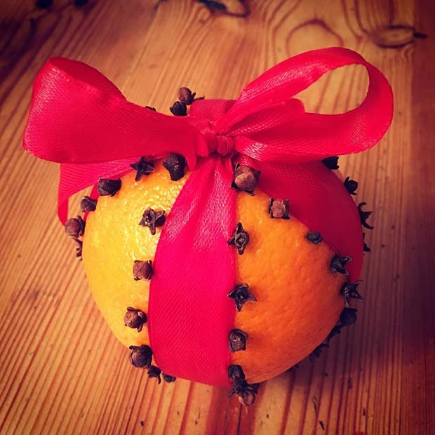 Orange Pomander Balls