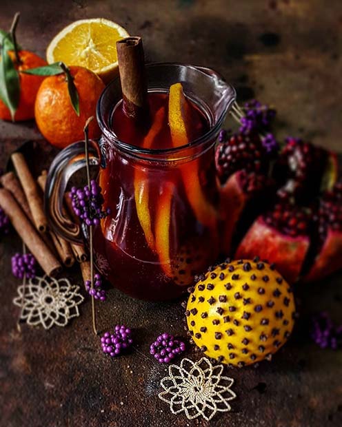 Orange and Cinnamon Christmas Punch