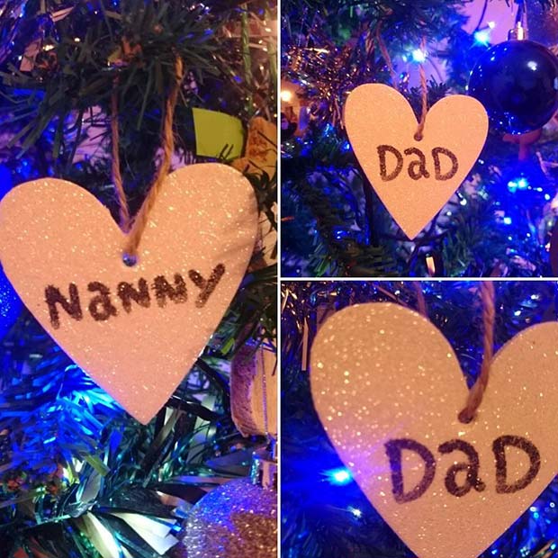 Personalized Tree Decorations