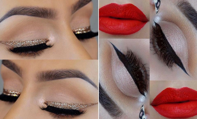 Glam Makeup Ideas for Christmas