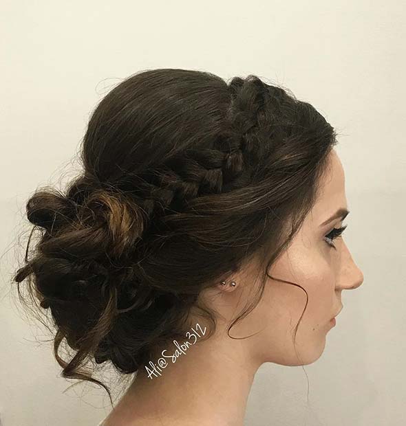 Elegant NYE Updo