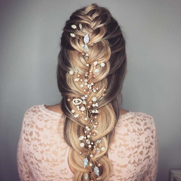 Glam Braid Style