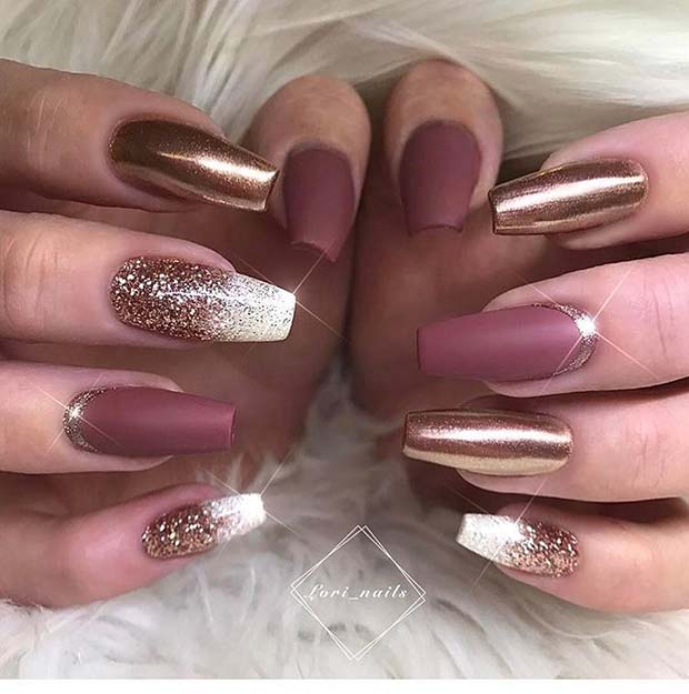 41 Glamorous NYE Nail Ideas You Need to See | StayGlam