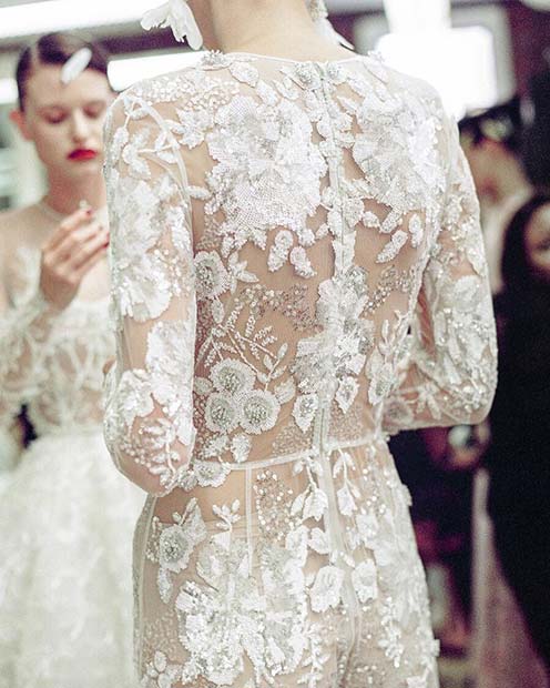 Trendy Bridal Embroidered Lace