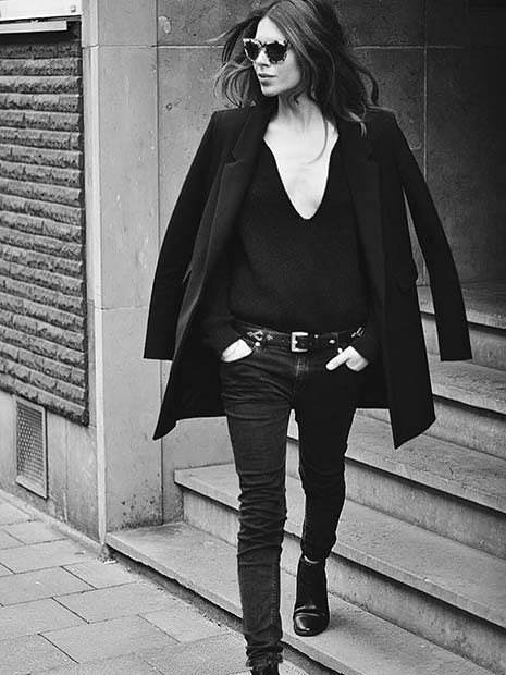 Trendy Jeans and Blazer