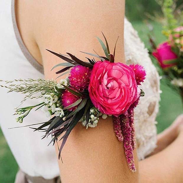 Unique Bridesmaids Flowers