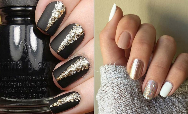 41 Ideas for Winter Nails to Do at Home or in the Salon