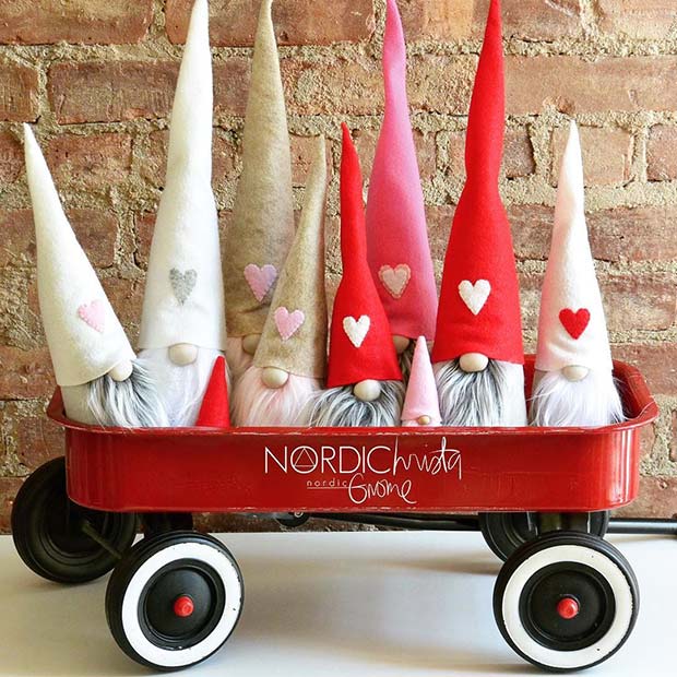 Valentine's Nordic Gnomes