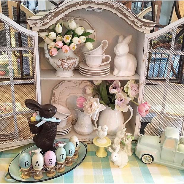 Country Kitchen Easter Decor