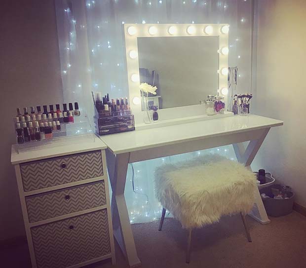 43 Must-Have Makeup Vanity Ideas | Page 2 of 4 | StayGlam