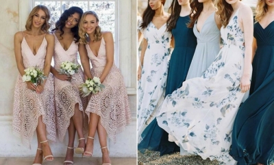 spring wedding bridesmaid dresses