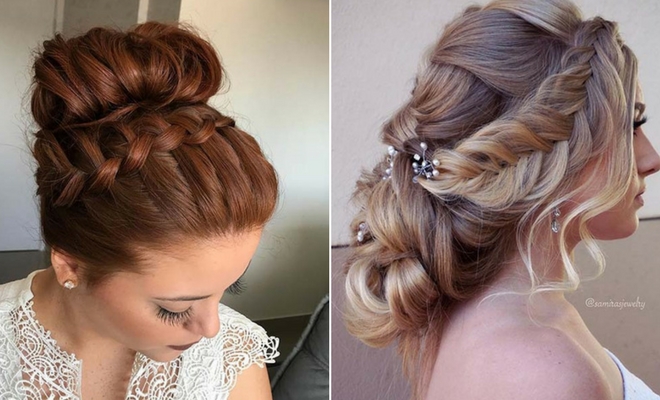 updo prom hairstyles 2018