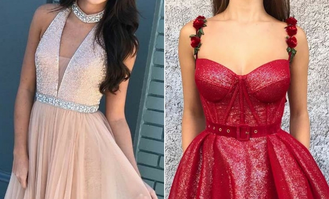 Most beautiful 2024 prom dresses 2018