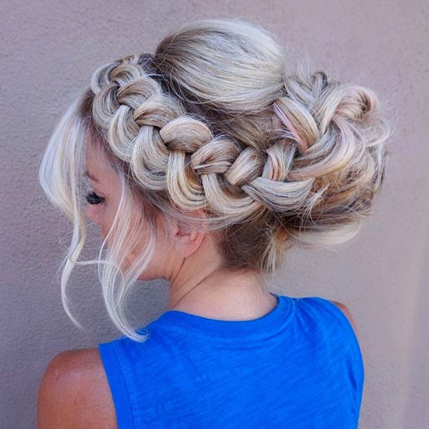 Formal Bun with Loose Braid