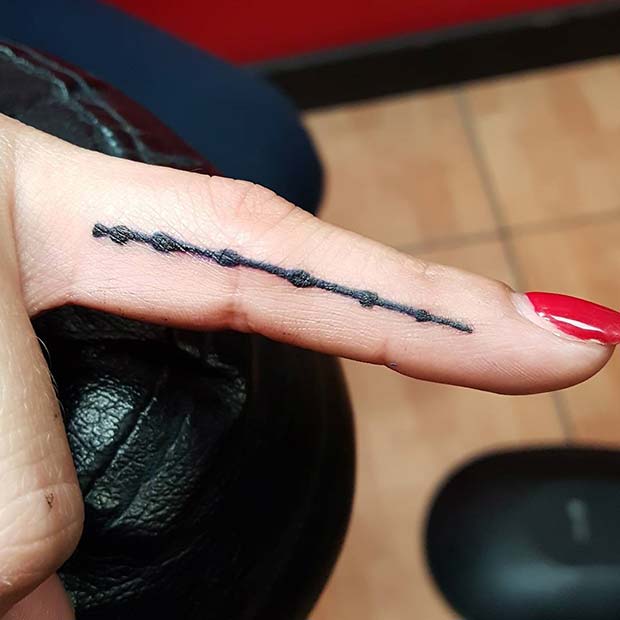 Harry Potter Wand Tattoo