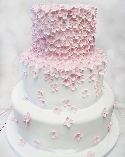 23 Stunning Spring Wedding Cakes To Inspire Crazyforus 9622