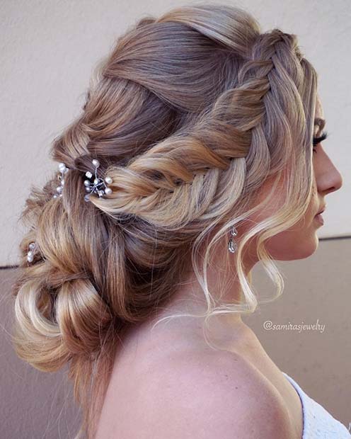 23 Stunning Prom Hair Ideas for 2018 - crazyforus