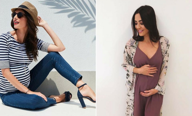 fashionable maternity outfits