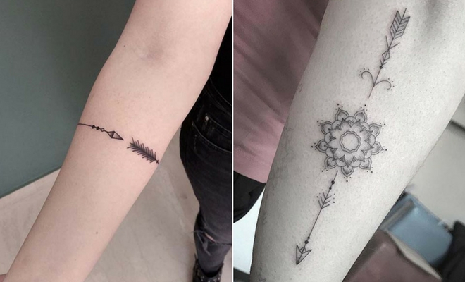 50 Unique And Beautiful Arrow Tattoo Designs With Meanings