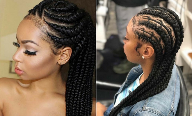 Best Ways to Rock Feed In Braids this Season