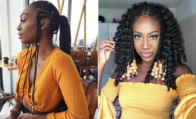 Fulani Braids With Clear Beads Added  Hair styles, Braids hairstyles  pictures, Hair ponytail styles