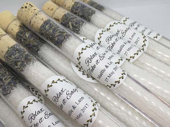 Bath Salt Favor Idea